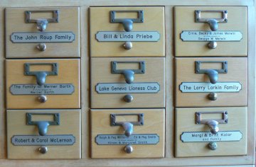 Card Catalog Cabinets
